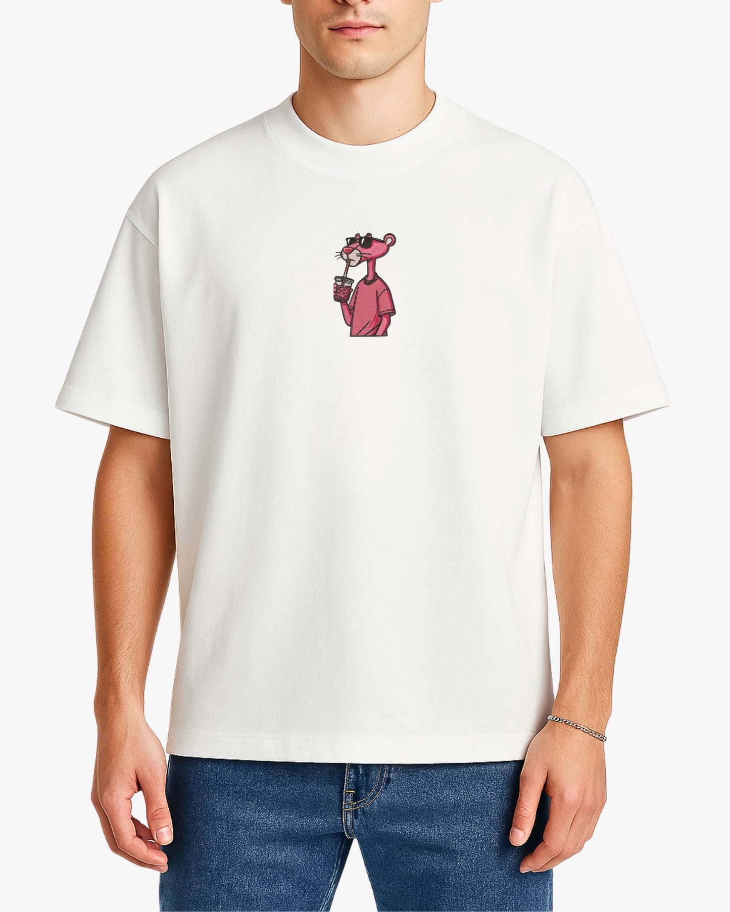 PINK & CHILL OVERSIZED TEE