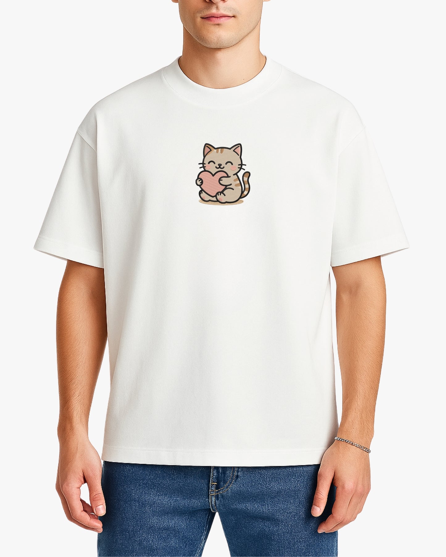 KITTY LOVE OVERSIZED TEE