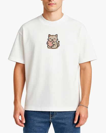 KITTY LOVE OVERSIZED TEE